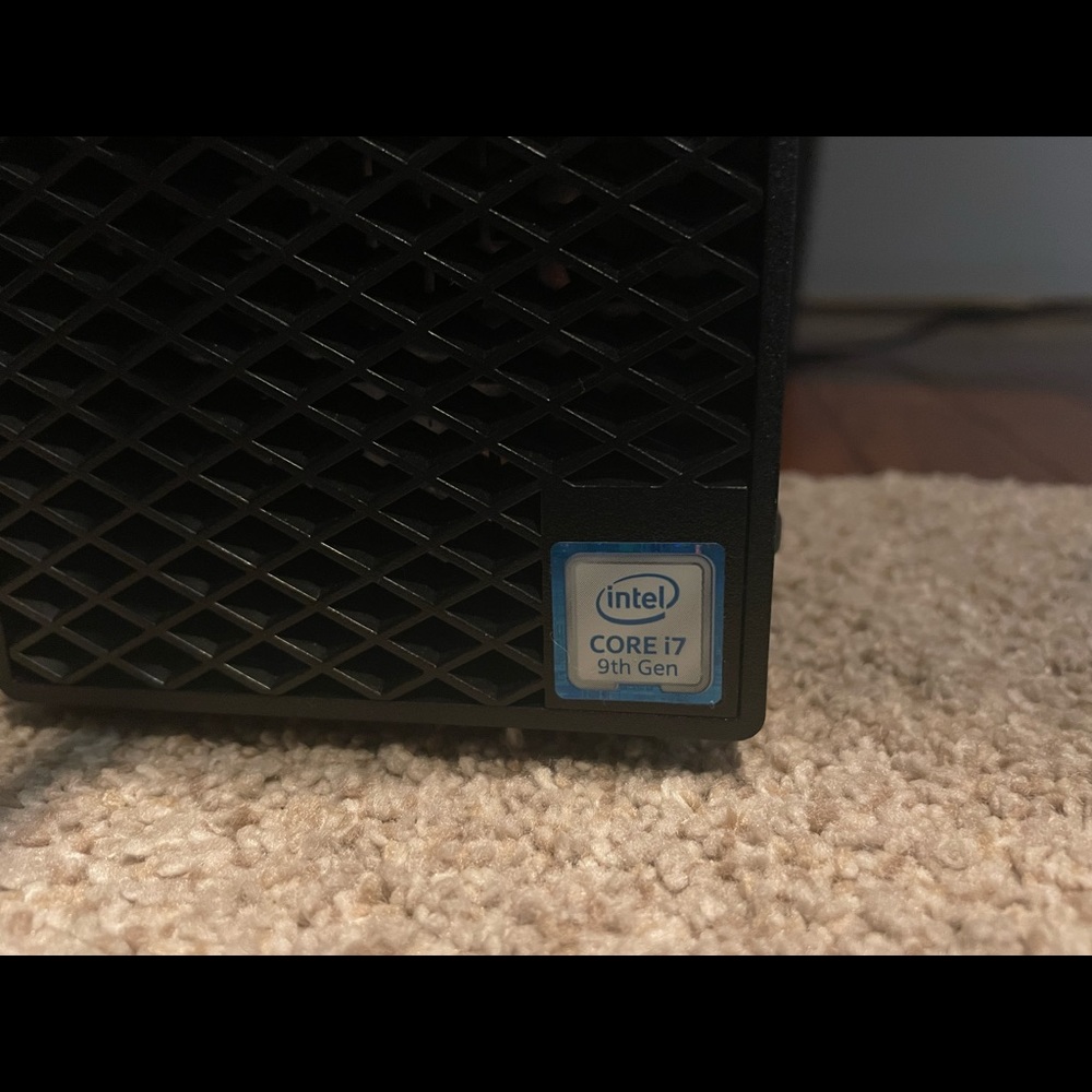 Dell computer basically never used.Less  than2 yrs old fully loaded micro